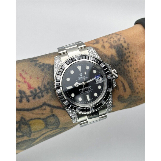 Custom Seiko Mod • Black Diamond Relax Substitute • 40mm